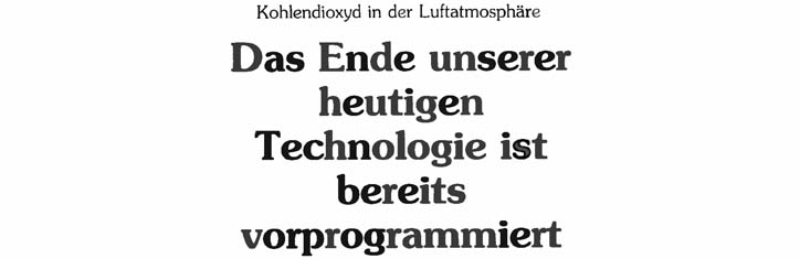 Kohlendioxid in der Luftatmosphäre