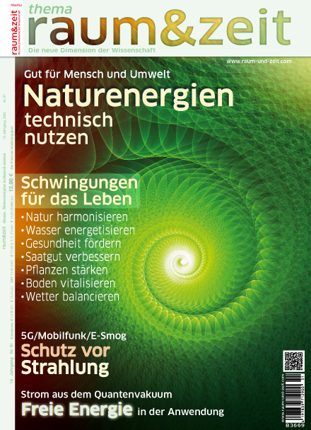 E-Paper raum&zeit thema: Naturenergien technisch nutzen