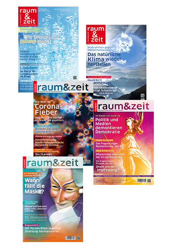 raum&zeit Paket 2020 Ausgabe 223 - 226 u. 228